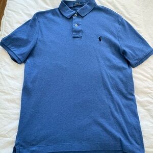 Polo by Ralph Lauren Men's Classic Blue Polo Shirt